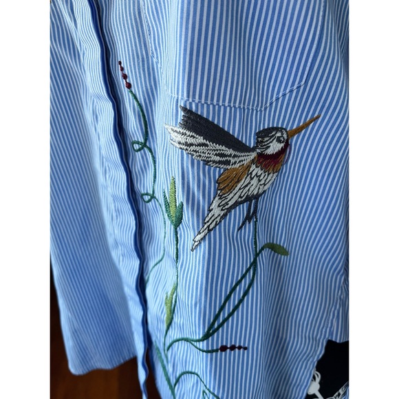 Zara Woman Embroidered Shirt - Picture 6 of 16